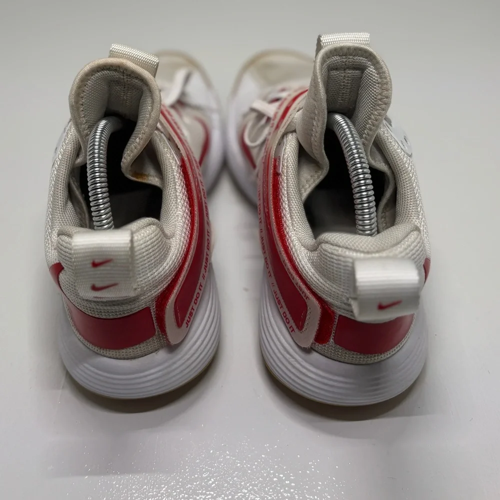 Nike React Hyperset Volleyball Shoes Women’s 6.5 White Red Gum Athletic Sneakers - Picture 7 of 16